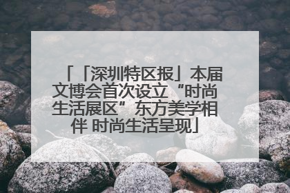 「深圳特区报」本届文博会首次设立“时尚生活展区”东方美学相伴 时尚生活呈现