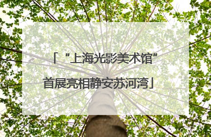 “上海光影美术馆”首展亮相静安苏河湾
