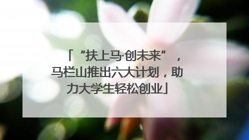 “扶上马·创未来”，马栏山推出六大计划，助力大学生轻松创业