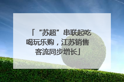 “苏超”串联起吃喝玩乐购，江苏销售客流同步增长