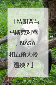 特朗普与马斯克对骂，NASA和五角大楼遭殃？