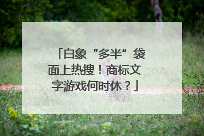 白象“多半”袋面上热搜！商标文字游戏何时休？