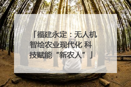 福建永定：无人机智绘农业现代化 科技赋能“新农人”