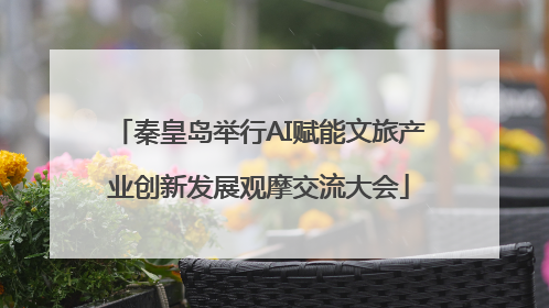 秦皇岛举行AI赋能文旅产业创新发展观摩交流大会