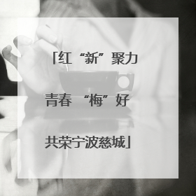 红“新”聚力青春 “梅”好共荣宁波慈城
