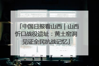中国日报看山西｜山西忻口战役遗址：黄土窑洞见证全民抗战记忆