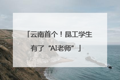 云南首个！昆工学生有了“AI老师”