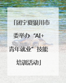 团宁夏银川市委举办“AI+青年就业”技能培训活动