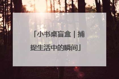 小书桌盲盒｜捕捉生活中的瞬间