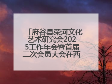 府谷县荣河文化艺术研究会2025工作年会暨首届二次会员大会在西安召开