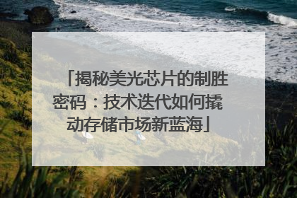 揭秘美光芯片的制胜密码：技术迭代如何撬动存储市场新蓝海