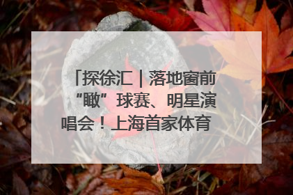 探徐汇｜落地窗前“瞰”球赛、明星演唱会！上海首家体育特色高端酒店亮相