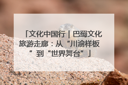 文化中国行｜巴蜀文化旅游走廊：从“川渝样板”到“世界舞台”
