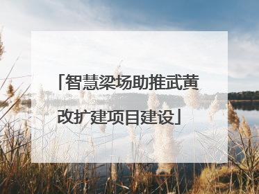 智慧梁场助推武黄改扩建项目建设
