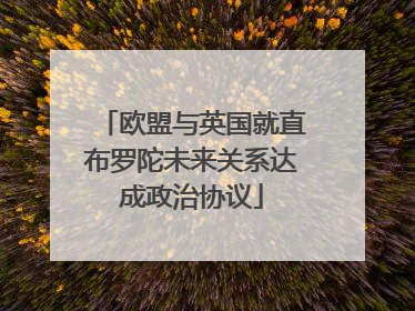 欧盟与英国就直布罗陀未来关系达成政治协议