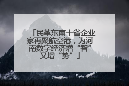民革东南十省企业家再聚航空港，为河南数字经济增“智”又增“势”
