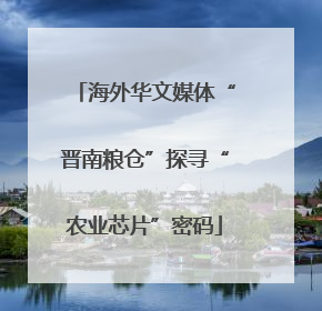 海外华文媒体“晋南粮仓”探寻“农业芯片”密码