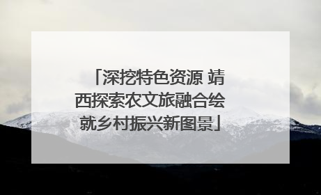 深挖特色资源 靖西探索农文旅融合绘就乡村振兴新图景