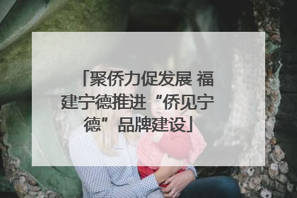 聚侨力促发展 福建宁德推进“侨见宁德”品牌建设