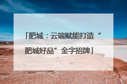 肥城：云端赋能打造“肥城好品”金字招牌