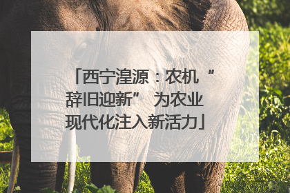 西宁湟源：农机“辞旧迎新” 为农业现代化注入新活力