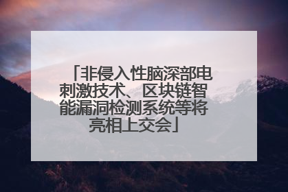 非侵入性脑深部电刺激技术、区块链智能漏洞检测系统等将亮相上交会