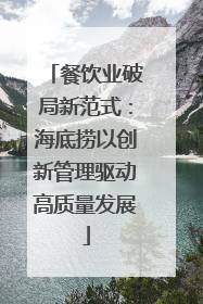 餐饮业破局新范式：海底捞以创新管理驱动高质量发展