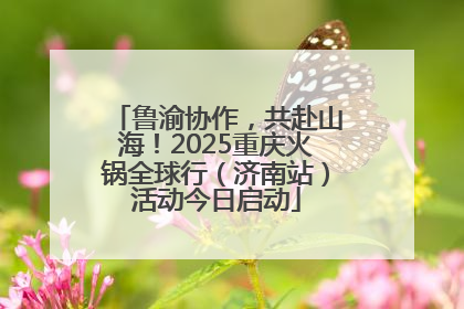 鲁渝协作，共赴山海！2025重庆火锅全球行（济南站）活动今日启动