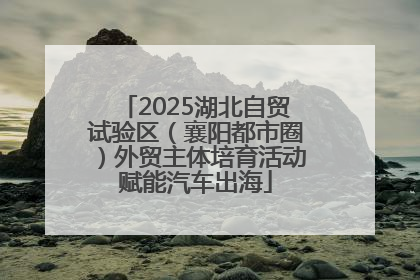 2025湖北自贸试验区（襄阳都市圈）外贸主体培育活动赋能汽车出海