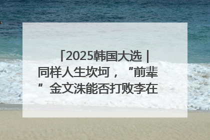 2025韩国大选｜同样人生坎坷，“前辈”金文洙能否打败李在明“逆风翻盘”？